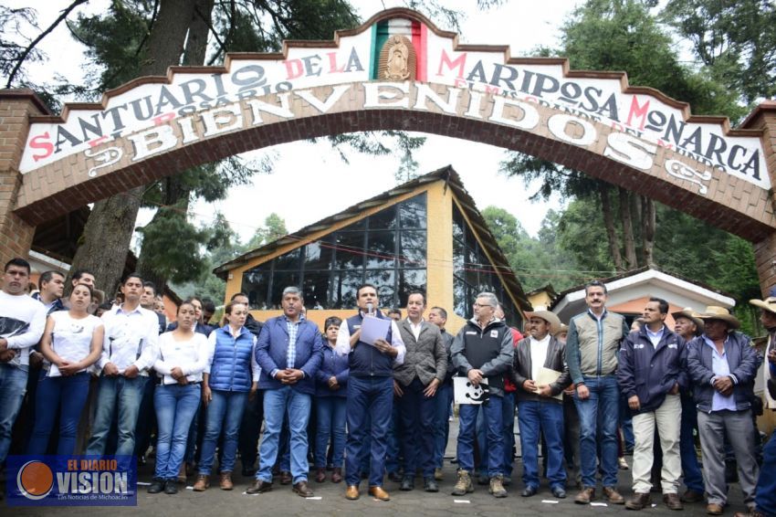 Abiertos y listos, santuarios de la Monarca para recibir a miles de visitantes