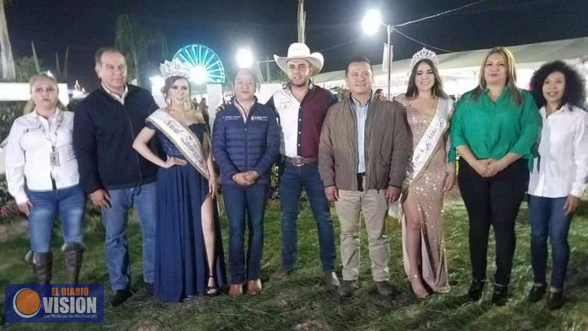 Alejandro Correa, inauguró la Expo Feria Zinapéuaro 2019