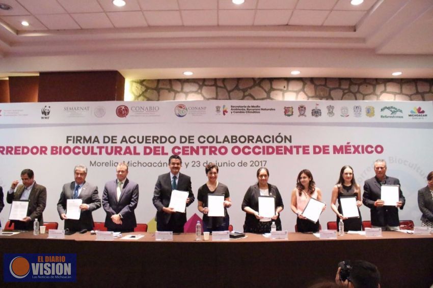 Desde Michoacán, se fortalece el Corredor Biocultural Centro Occidente: Ricardo Luna