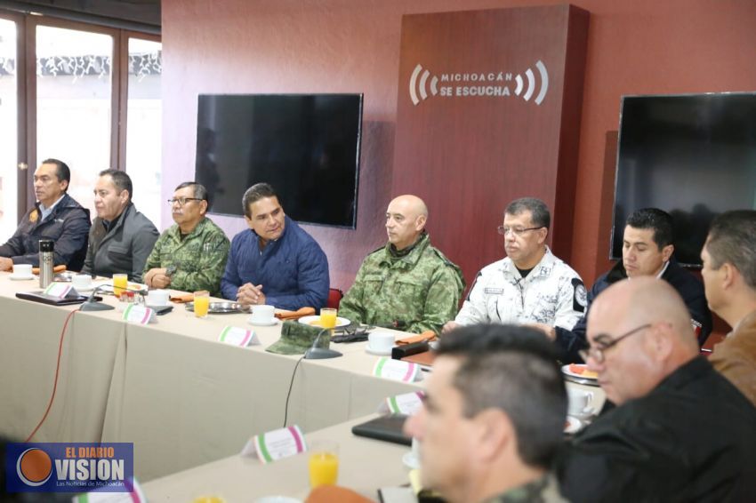 Seguridad y paz en Michoacán, una prioridad de mi gobierno: Silvano Aureoles