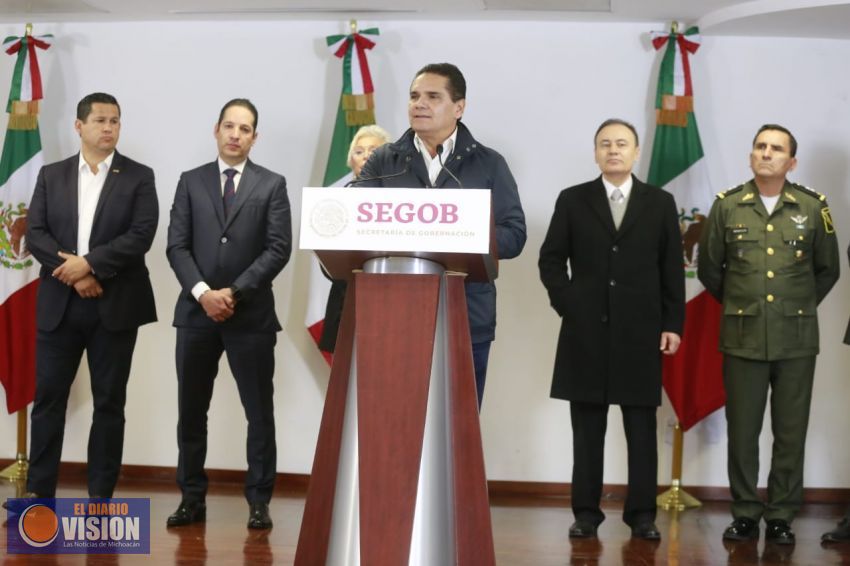 Convoca Silvano Aureoles a Gobernadores a primera reunión de seguridad del año