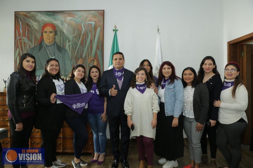 Promulga Gobernador Ley Olimpia en Michoacán; entra en vigor este martes