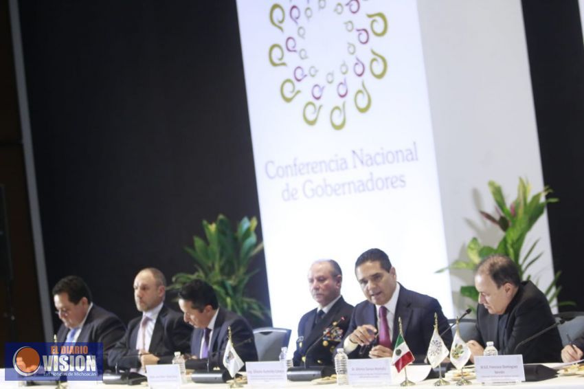 Cierran filas Gobernadores y Gobierno Federal para la construcción de la paz y seguridad