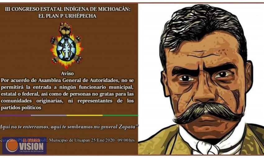 Este fin de semana el III Congreso Estatal Indígena de Michoacán