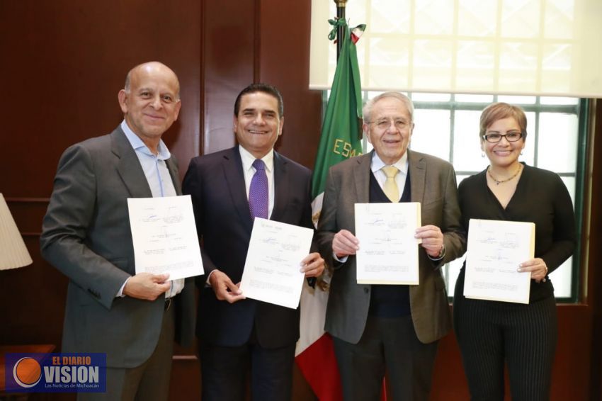 Michoacán se adhiere al Insabi 
