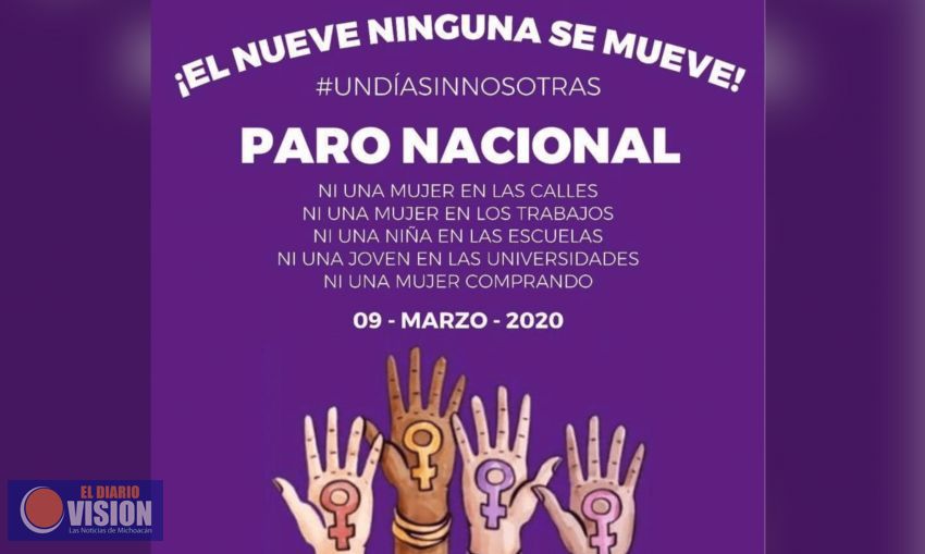 Crece el movimiento #UnDíaSinNosotras