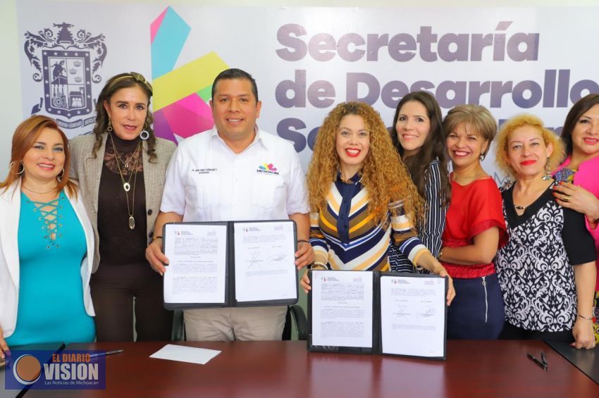 Firman Sedesoh y Canadem convenio de colaboración dirigido a mujeres vulnerables