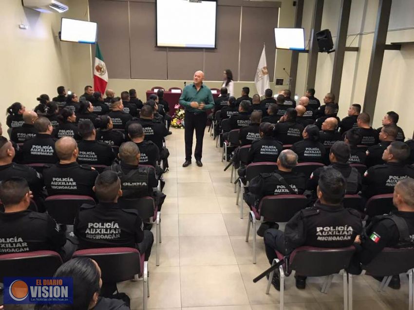 Inicia CEDH acciones de capacitación dirigidas a policía auxiliar 