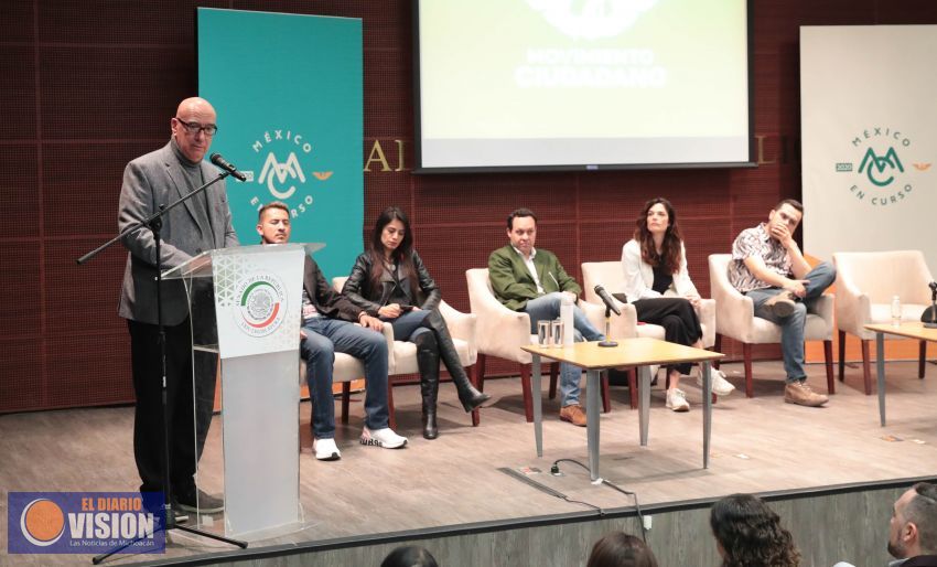 Movimiento Ciudadano tiene una agenda de vanguardia, Dante Delgado