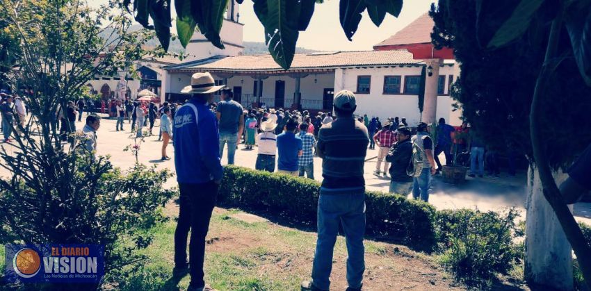 Cheranástico, rebeldía indígena, contra alcalde José Manuel Caballero