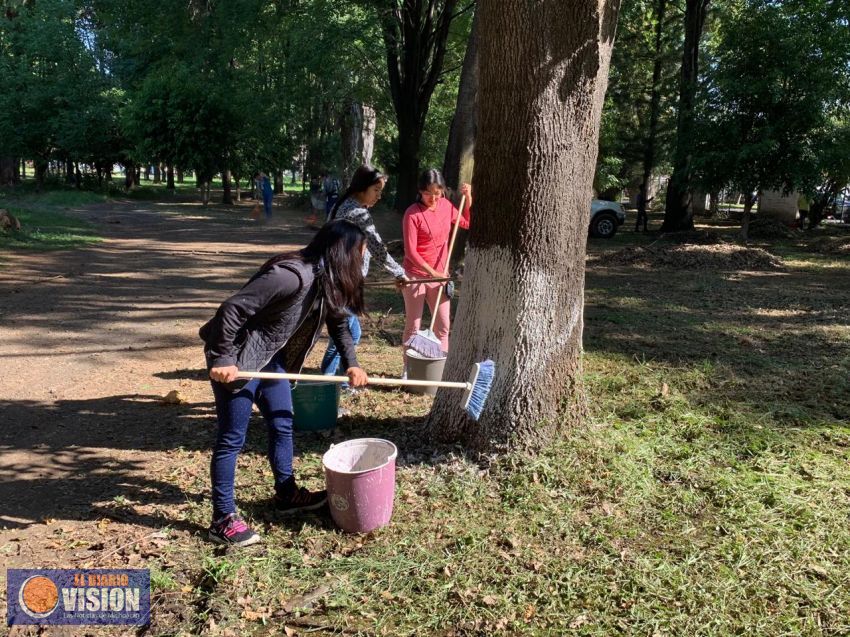 Casas de Estudiante de la UMSNH realizan Jornadas de Mantenimiento y Limpieza  