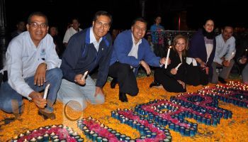 Todo un éxito el Festival de Velas realizado en Uruapan 