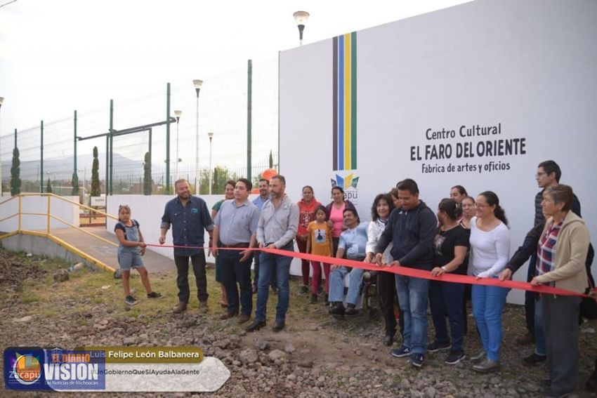 Realizan en Zacapu remodelación de las instalaciones del nuevo Centro Cultural 