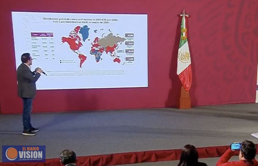 Secretaría de Salud confirma 82 casos positivos de coronavirus 