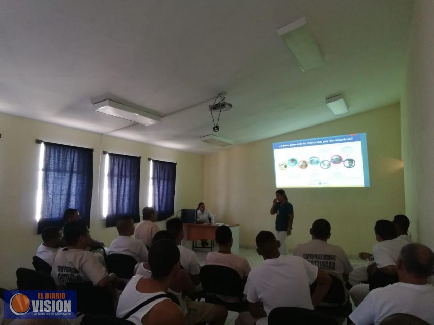 Establece Segob protocolo preventivo en cárceles de Michoacán por COVID-19
