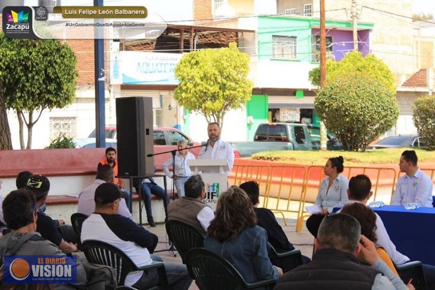 Alcalde de Zacapu exhorta a los Jefes de Tenencia acaten recomendaciones por Covid19