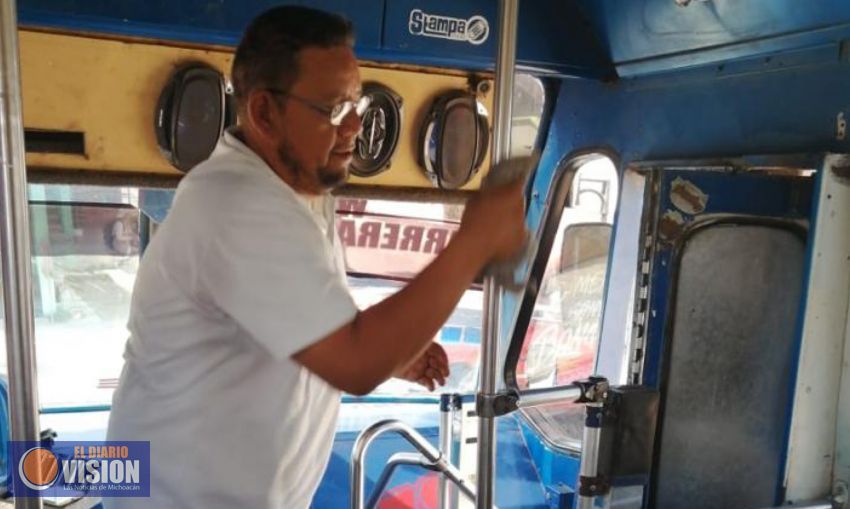 Transportistas se suman a acciones preventivas ante contingencia
