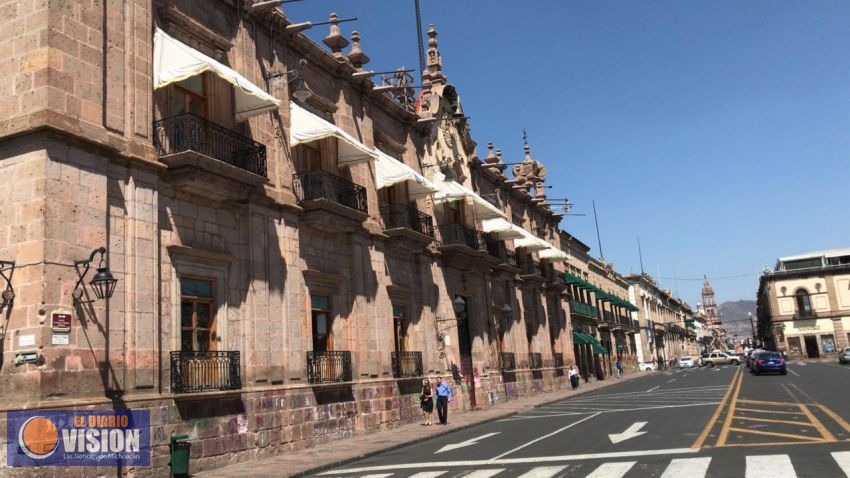 Por contiengencia de COVID-19 restringe Segob acceso al público a Palacio de Gobierno