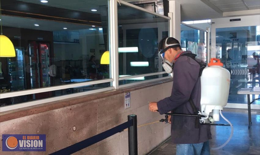 Intensifican filtros sanitarios en la TAM; 25 mil pasajeros revisados