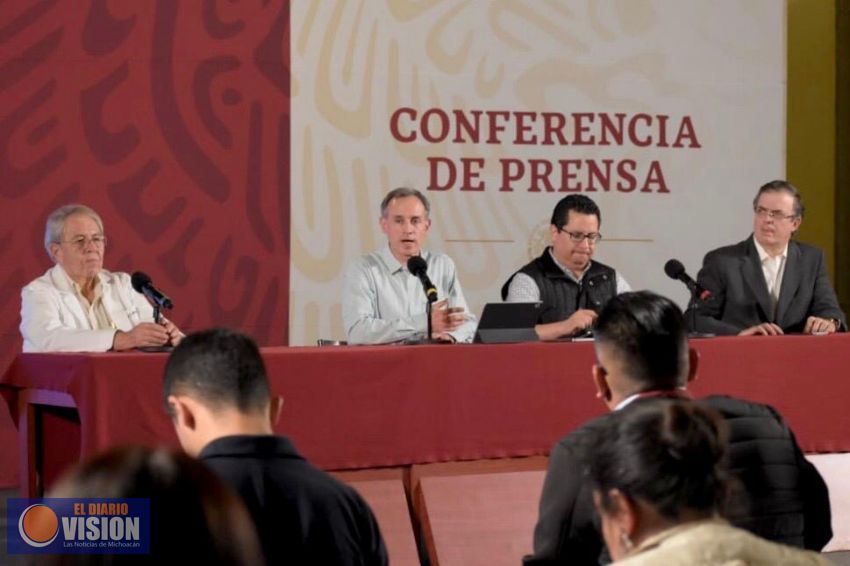 Consejo de Salubridad sesiona en Palacio Nacional