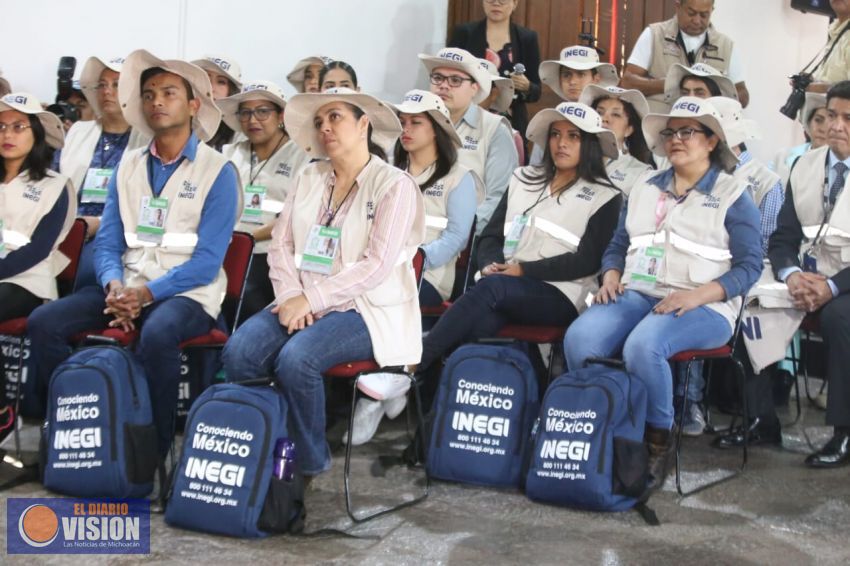 Despiden a encuestadores del Inegi