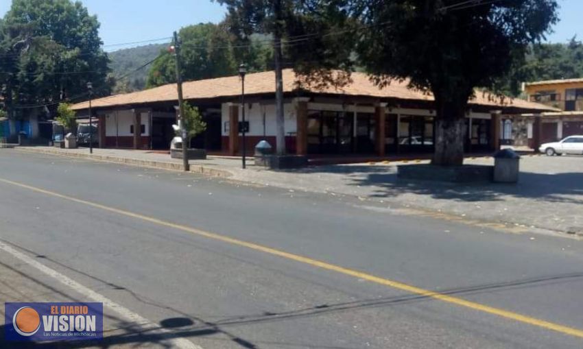 Ciudadanos de Tzintzuntzan acatan confinamiento por Covid19