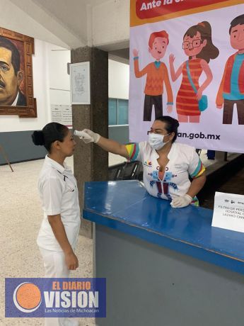 Mantiene SSM filtros sanitarios a personal hospitalario
