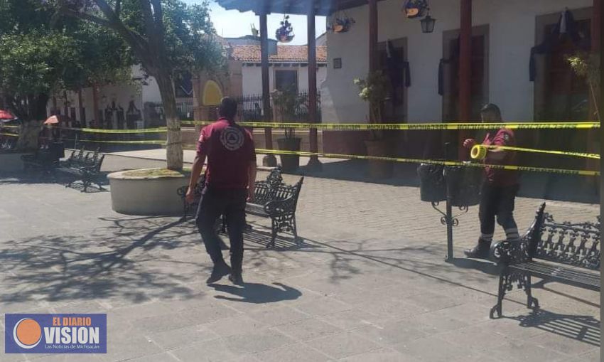 En Santa Clara, acordonan plazas públicas, como medida de prevención 