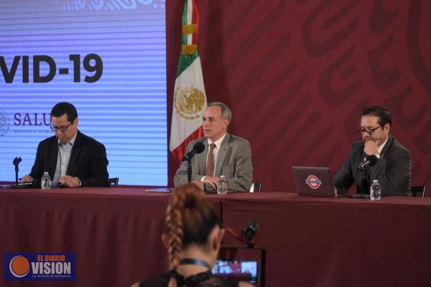 Aumenta a 6, 297 los casos confirmados y a 486 las defunciones por Covid-19 en México 