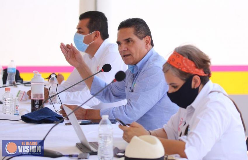 En Michoacán no habrá tregua en acciones frente a COVID-19: Gobernador