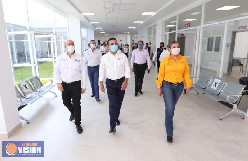 Entrega Gobernador Centro de Salud con servicios ampliados a Cuitzeo