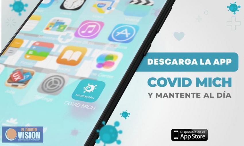 Lanza Gobierno de Michoacán App para informar en tiempo real sobre COVID-19 