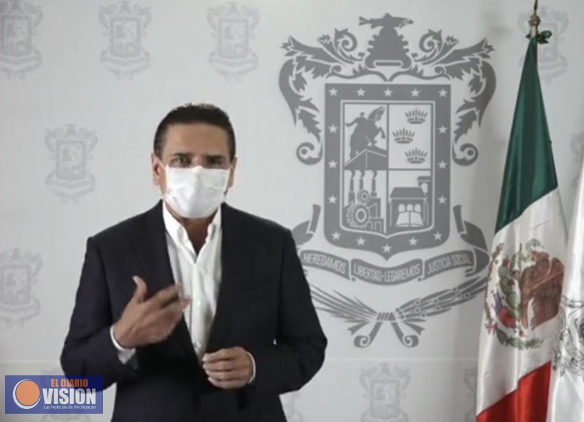 En Michoacán, se han tomado medidas efectivas para enfrentar el Covid-19: Silvano Aureoles Conejo 