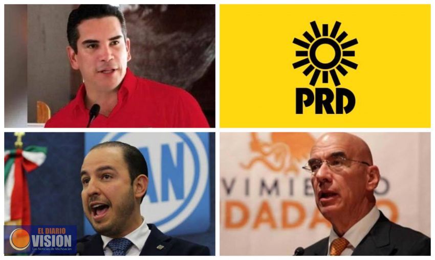 Dirigencias nacionales del PAN, PRI, PRD y MC respaldan que no se celebran sesiones extraordinarias