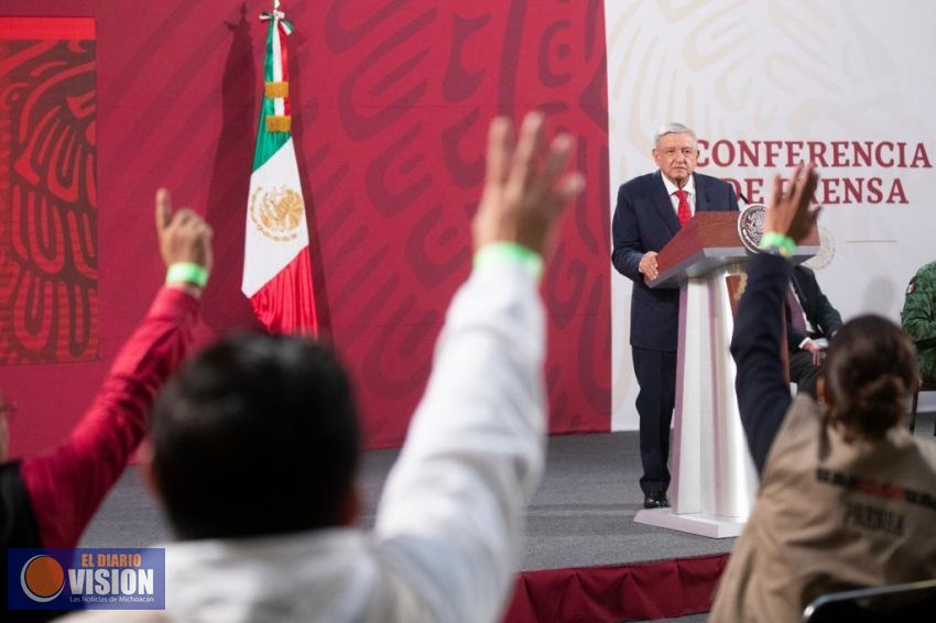 Estima López Obrador reactivación gradual a nivel nacional el 1 de junio