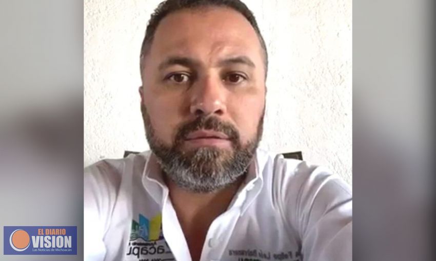Confirma, Alcalde de Zacapu, primer caso positivo por Covid-19, en el municipio