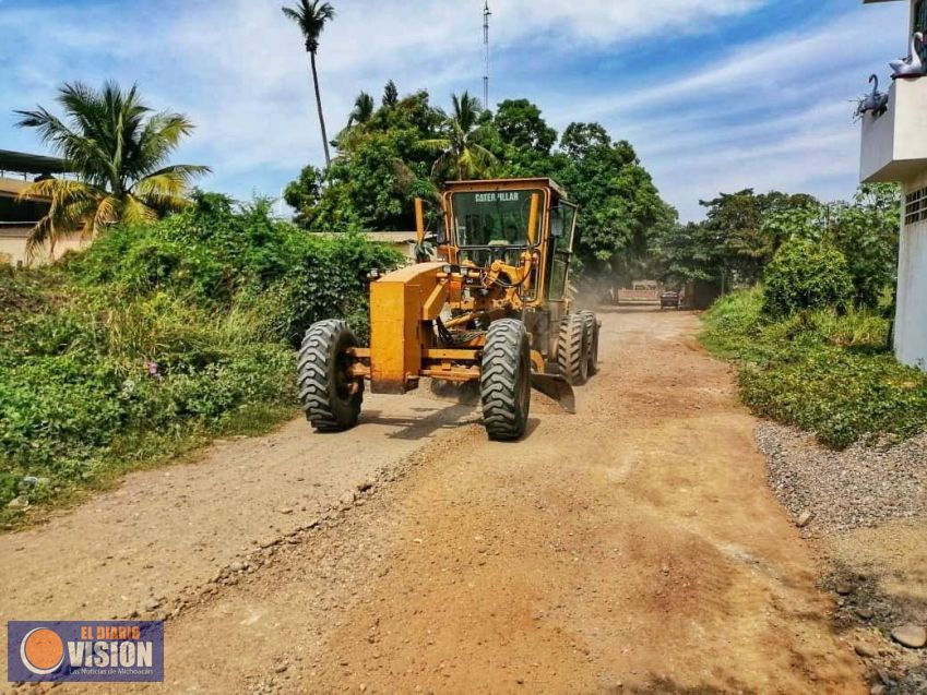 Al 90% el rastreo de caminos en Lázaro Cárdenas