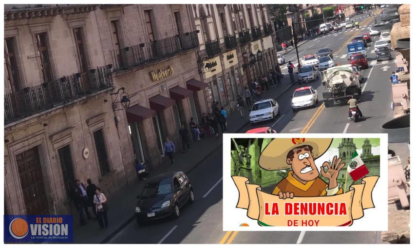 La denuncia ciudadana de hoy 