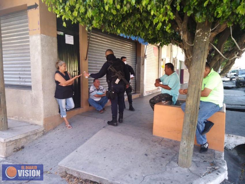 Refuerzan en Lázaro Cárdenas acciones para el combate de la propagación del Covid19 