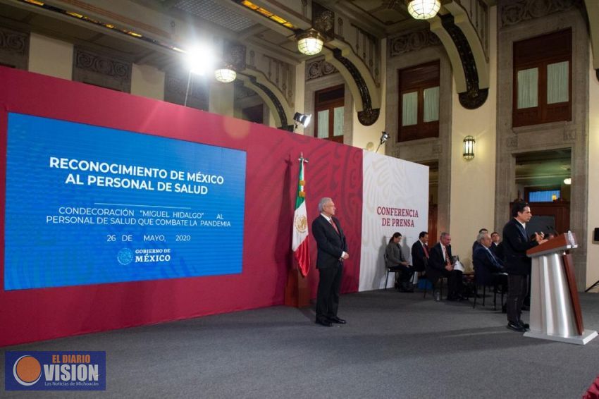 Funcionó sana distancia; medalla de oro para el pueblo, presume AMLO