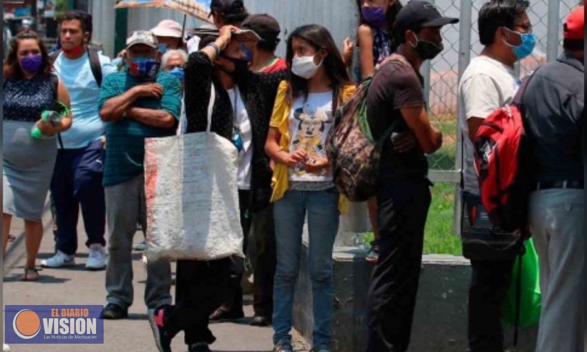 Aumentan los contagios en Michoacán, suma 103  casos nuevos, en las últimas 24 horas 