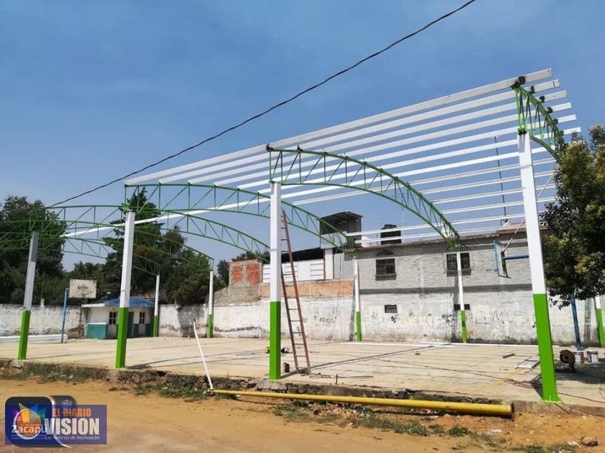 Más Obras en Beneficio de la Población Zacapense