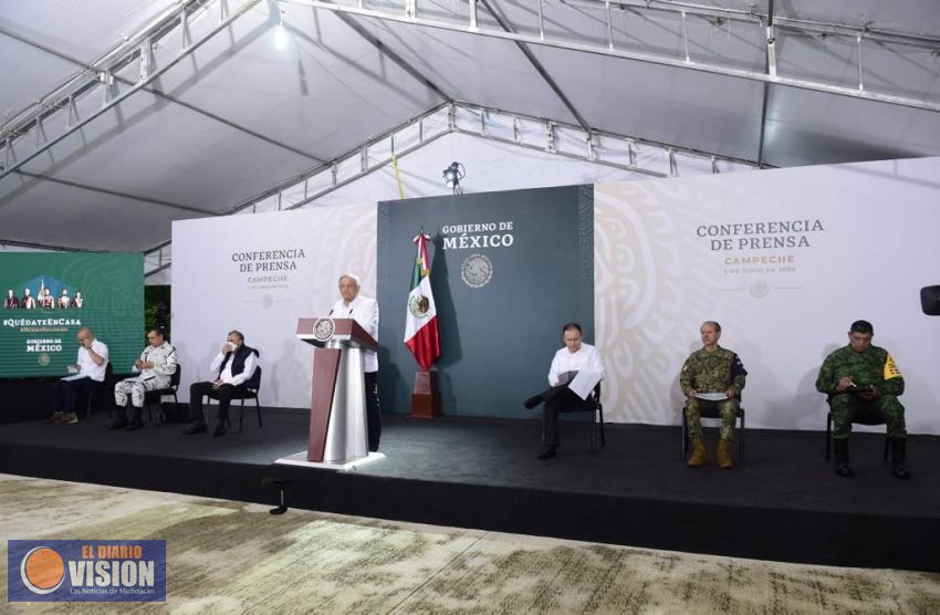 “No hay un descenso claro”: López Obrador reconoció que la epidemia no cede