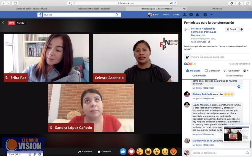 Seguiré luchando por los derechos humanos de la comunidad LGBTTTIQ+, pese a la discriminación: CA 