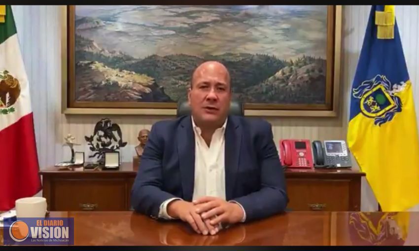 Alfaro culpa a AMLO y a Morena por la violencia en la marcha por Giovanni López