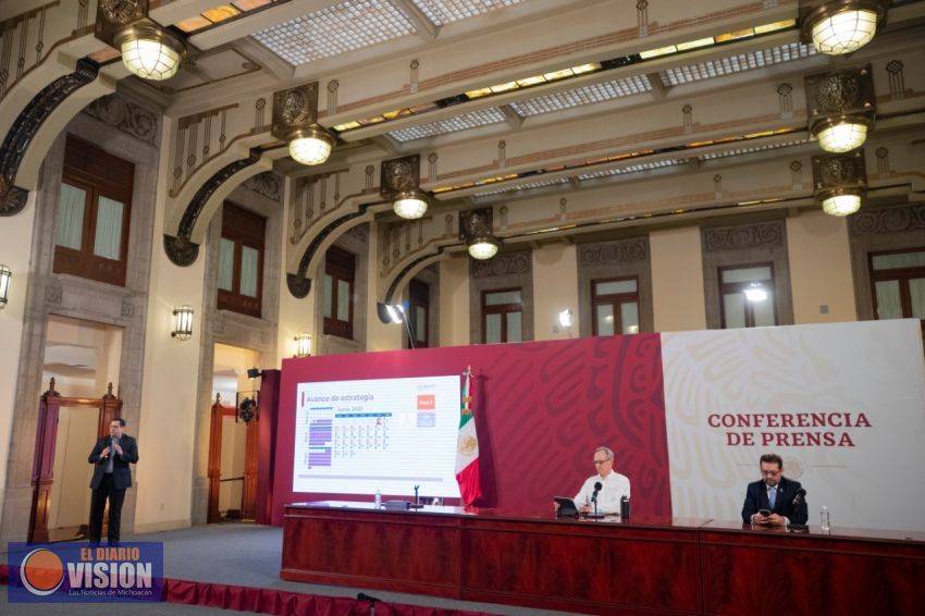 México, registra 13 mil 170 defunciones y 4 mil 348 nuevos contagios