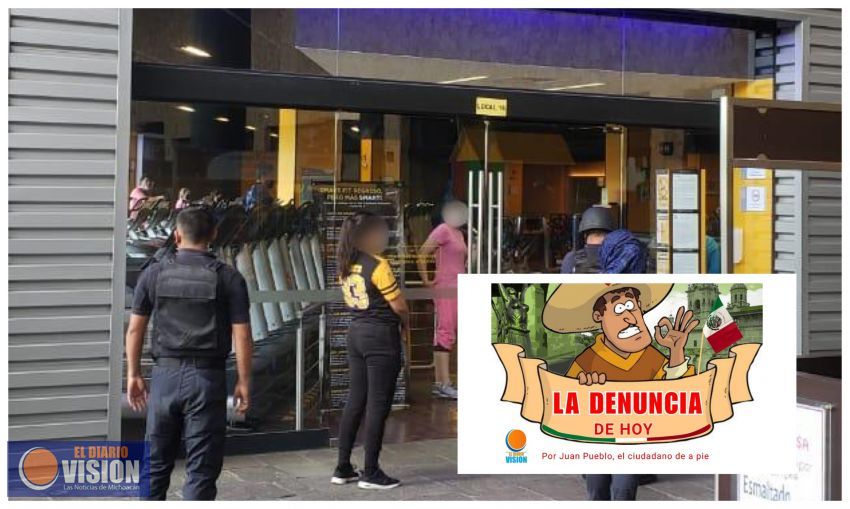 La denuncia ciudadana de hoy 