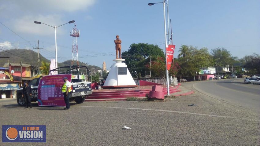 Lázaro Cárdenas, municipio con aislamiento intermitente; tiene Bandera Roja