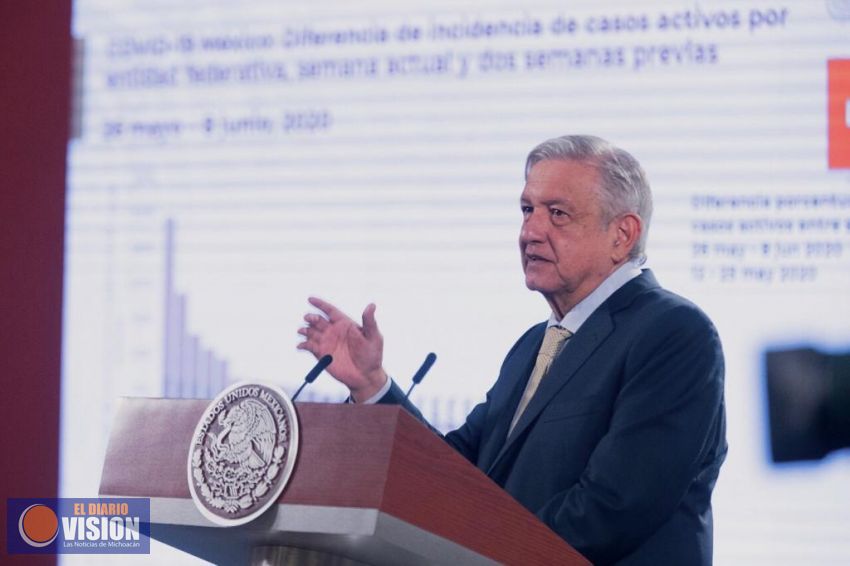 Estamos tocando fondo con la crisis económica, afirma AMLO