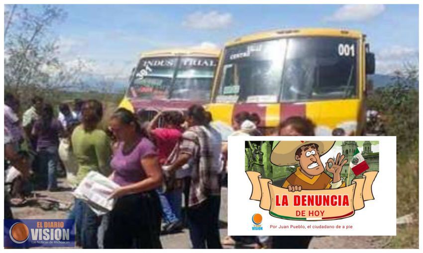 La denuncia ciudadana de hoy 